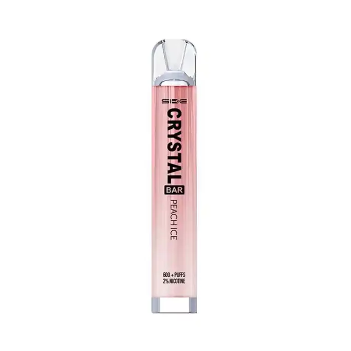 SKE Crystal Disposable Vape 600 Puff Peach Ice | Guardian Vape Shop