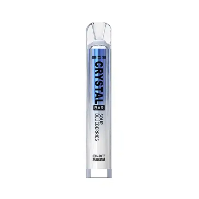 SKE Crystal Disposable Vape 600 Puff Sour Blueberries | Guardian Vape Shop