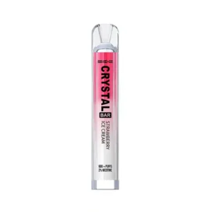 SKE Crystal Disposable Vape 600 Puff Strawberry Ice Cream | Guardian Vape Shop