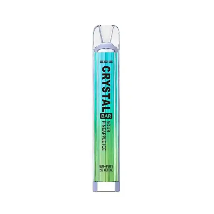 SKE Crystal Disposable Vape 600 Puff Sour Pineapple Ice | Guardian Vape Shop