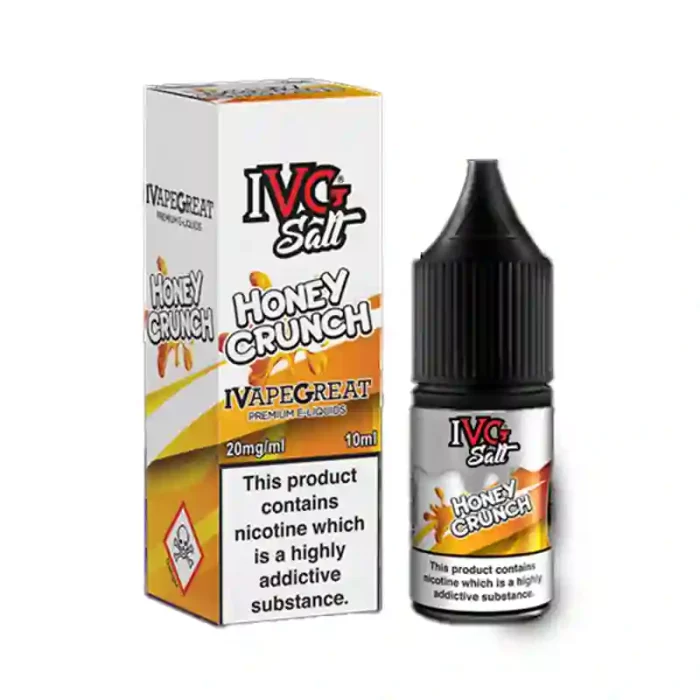 IVG Nic Salt E-Liquids Honey Crunch | Guardian Vape Shop