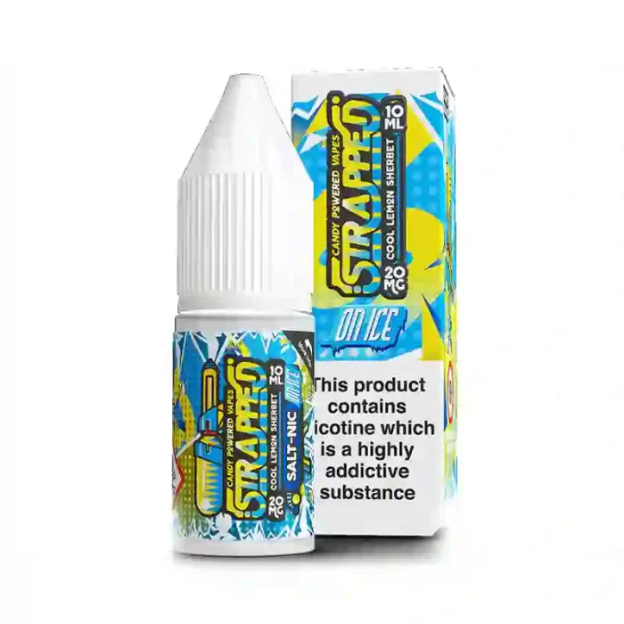 Strapped On Ice Range Nic Salt E-Liquids | Guardian Vape Shop