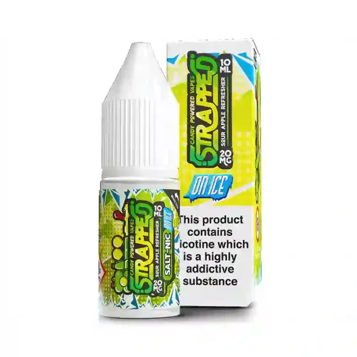 Strapped On Ice Range Nic Salt E-Liquids | Guardian Vape Shop