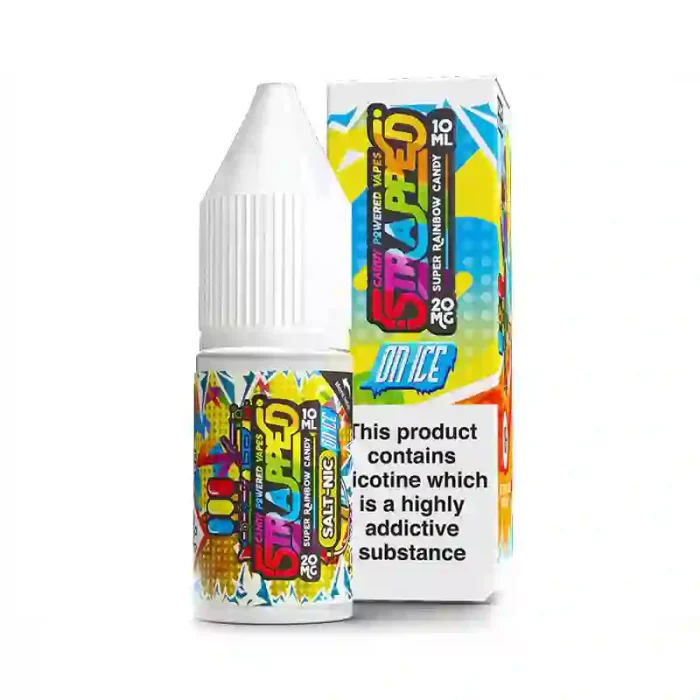 Strapped On Ice Range Nic Salt E-Liquids | Guardian Vape Shop