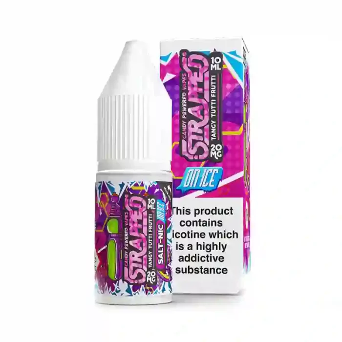 Strapped On Ice Range Nic Salt E-Liquids | Guardian Vape Shop