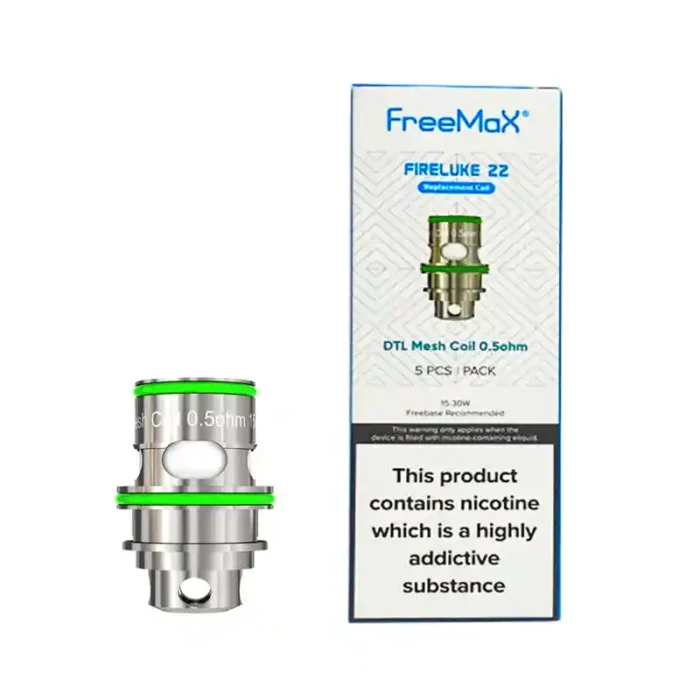 FreeMax Fireluke 22 Coils 0-5ohm | Guardian Vape Shop