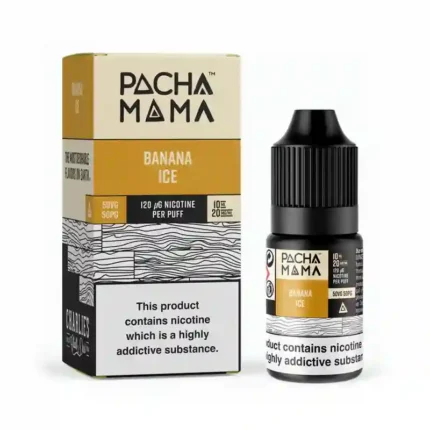 Pacha Mama Bar Nic Salt E-Liquids Banana Ice | Guardian Vape Shop
