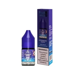 R and M Tornado 7000 Nic Salt E-Liquids Strawberry Grape | Guardian Vape Shop