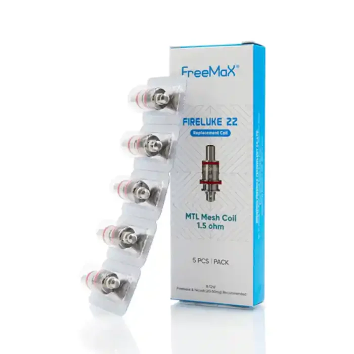 FreeMax Fireluke 22 Replacement Coils 1-5ohm | Guardian Vape Shop