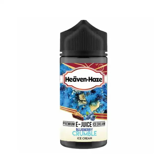 Heaven Haze Shortfill E-liquids Blueberry Crumble | Guardian Vape Shop