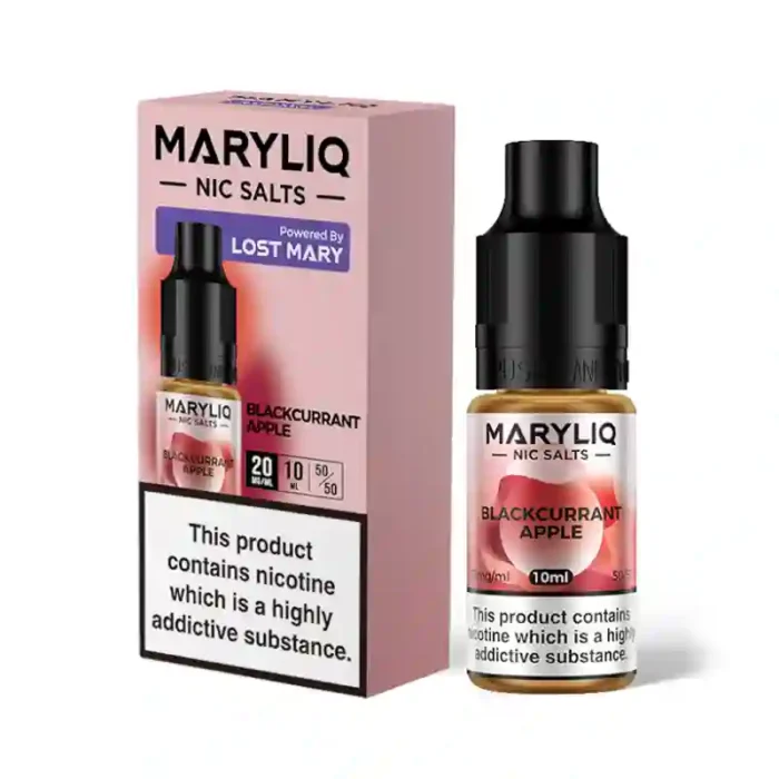 Lost Mary MaryLiq Nic Salt E-Liquids Blackcurrant Apple | Guardian Vape Shop