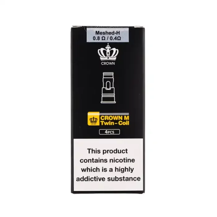 Uwell Crown M Coils 0-8ohm Plus 0-4ohm Mesh Twin | Guardian Vape Shop