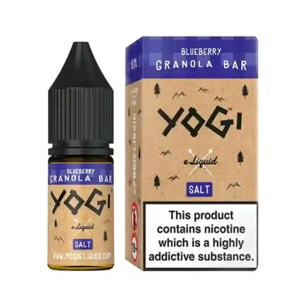 YOGI Granola Bar Range Nic Salt E-Liquids Blueberry | Guardian Vape Shop