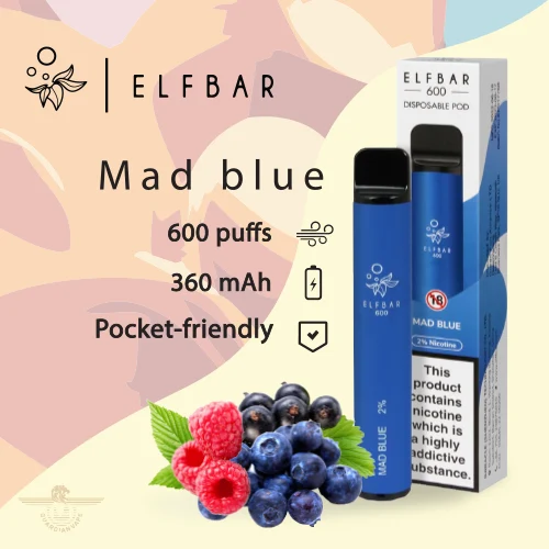 Elf Bar | A Journey Through Amazing Vaping | Mad Blue | Guardian Vape Shop