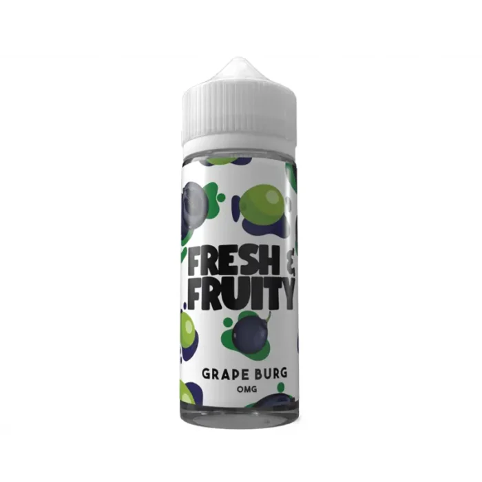 Fresh & Fruity Shortfill E-liquids Grape Burg | Guardian Vape Shop