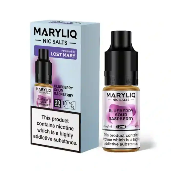 Lost Mary MaryLiq Nic Salt E-Liquids Blueberry Sour Raspberry | Guardian Vape Shop