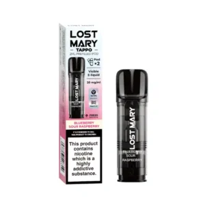 Lost Mary Tappo Prefilled Vape Pods Blueberry Sour Raspberry | Guardian Vape Shop