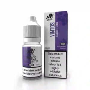 My Salts Bar Collection Nic Salt E-Liquids Blueberry Sour Vimto | Guardian Vape Shop