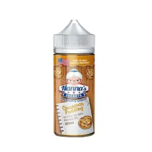 Nanna's Secrets Shortfill E-liquids Cinnamon Pudding | Guardian Vape Shop