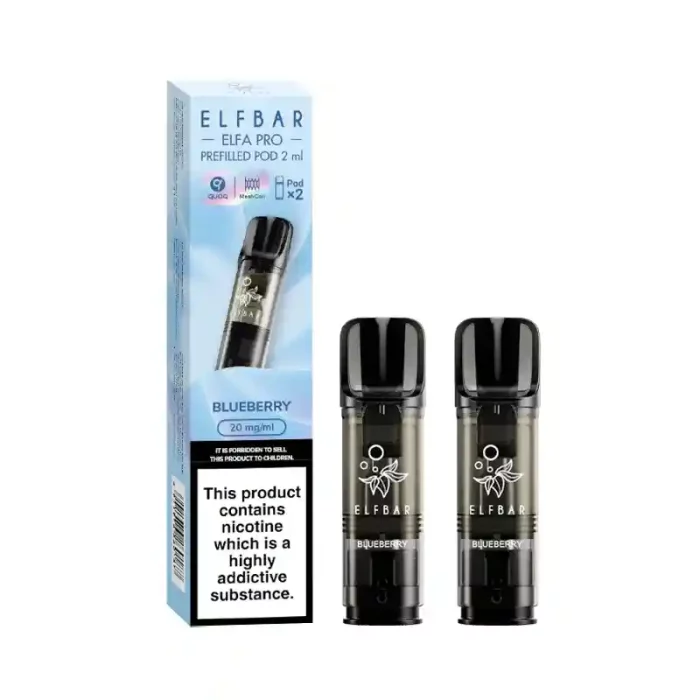 Elf Bar Elfa PRO Prefilled Vape Pods Blueberry | Guardian Vape Shop