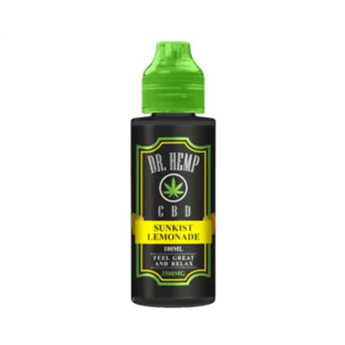 Dr Hemp CBD E-Liquid 3500mg Sunkist Lemonade | Guardian Vape Shop