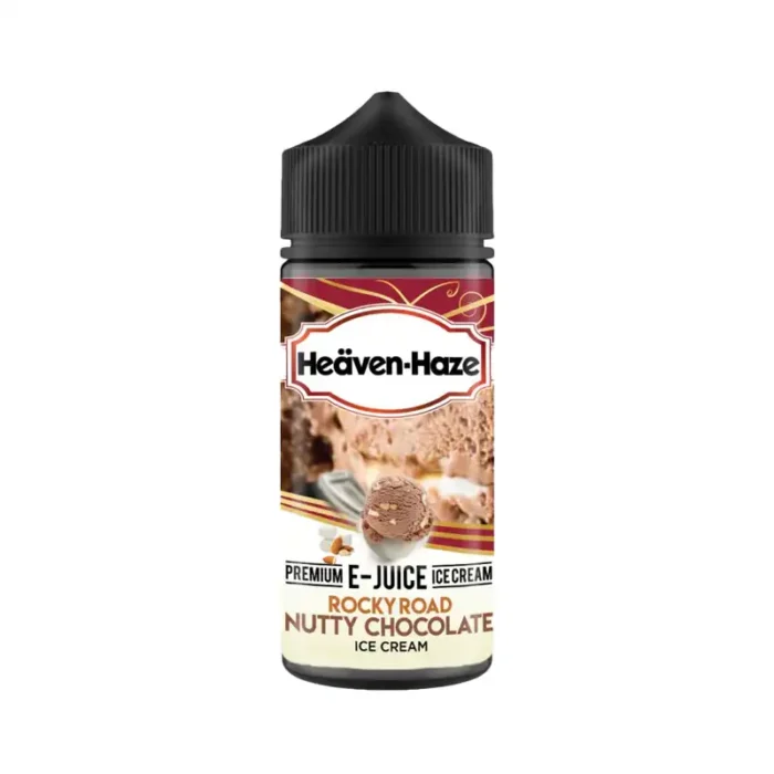 Heaven Haze Shortfill E-liquids Rocky Road Nutty Chocolate | Guardian Vape Shop