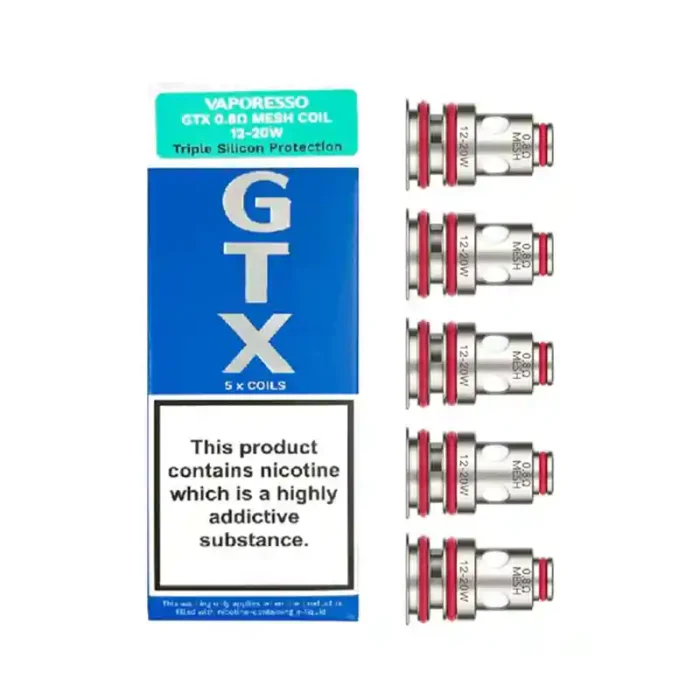 Vaporesso GTX Replacement Coils 0-8ohm | Guardian Vape Shop