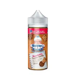 Nanna's Secrets Shortfill E-liquids Strawberry Cookie Butter | Guardian Vape Shop