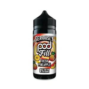 Seriously Pod Fill Range Shortfill E-liquid Fresh Pineapple | Guardian Vape Shop