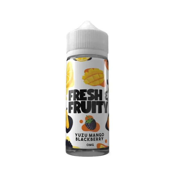 Fresh & Fruity Shortfill E-liquids Yuzu Mango Blackberry | Guardian Vape Shop