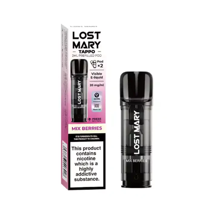 Lost Mary Tappo Prefilled Vape Pods Mix Berries | Guardian Vape Shop