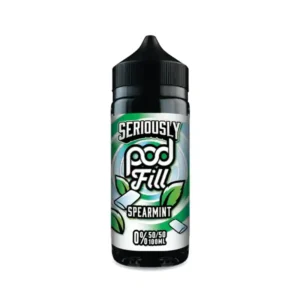 Seriously Pod Fill Range Shortfill E-liquid Spearmint | Guardian Vape Shop