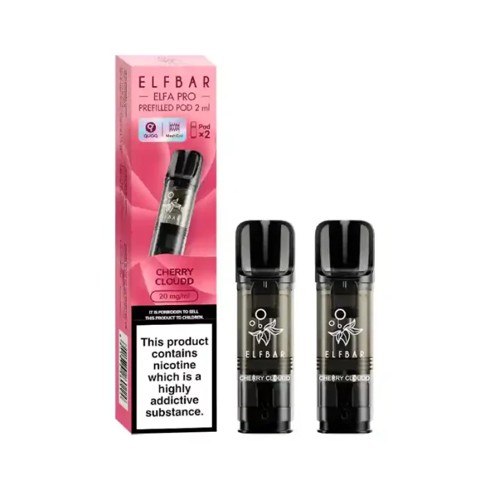 Elf Bar Elfa PRO Prefilled Vape Pods Cherry Cloudd | Guardian Vape Shop