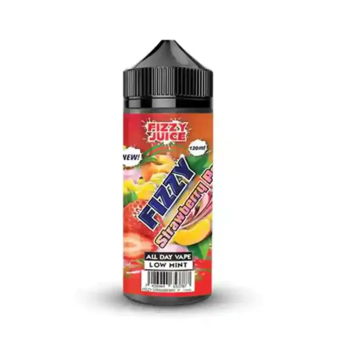 FIZZY JUICE Shortfill E-liquids Strawberry Peach | Guardian Vape Shop