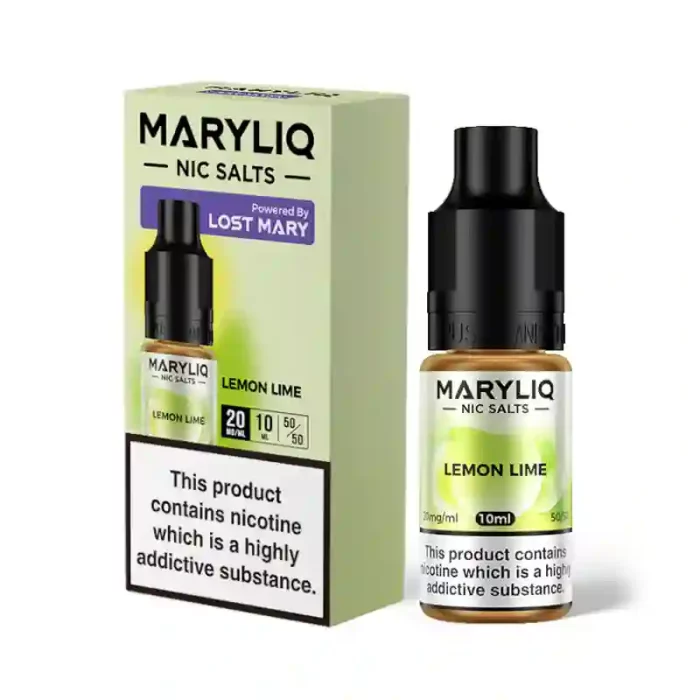 Lost Mary MaryLiq Nic Salt E-Liquids Lemon Lime | Guardian Vape Shop