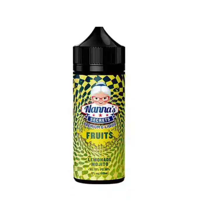 Nanna's Secrets Shortfill E-liquids Lemonade Mojito | Guardian Vape Shop