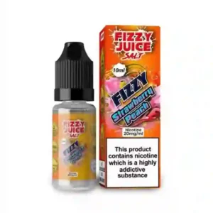 FIZZY JUICE Nic Salt E-Liquids Strawberry Peach | Guardian Vape Shop