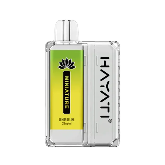 Hayati Miniature 600 Prefilled Pod Kit Lemon Lime | Guardian Vape Shop