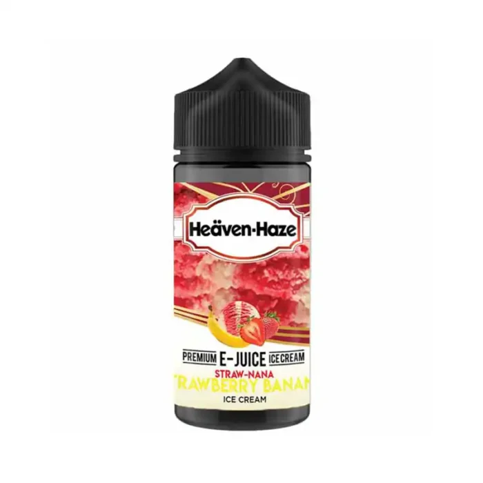 Heaven Haze Shortfill E-liquids Strawberry Banana | Guardian Vape Shop