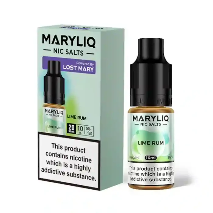 Lost Mary MaryLiq Nic Salt E-Liquids Lime Rum | Guardian Vape Shop