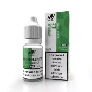My Salts Bar Collection Nic Salt E-Liquids Watermelon Ice | Guardian Vape Shop
