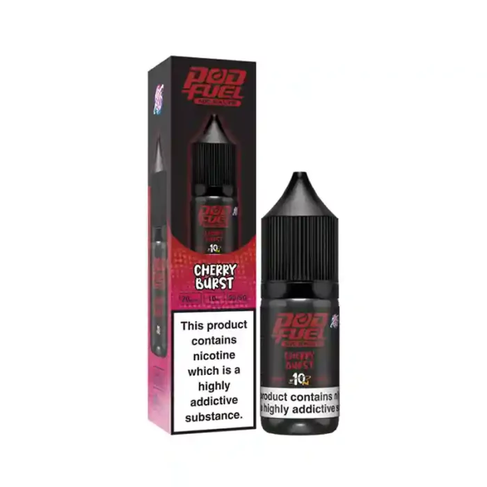 Pod Fuel Nic Salt E-Liquids Cherry Burst | Guardian Vape Shop