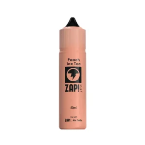 Zap! Juice Shortfill E-liquids Peach Ice Tea | Guardian Vape Shop