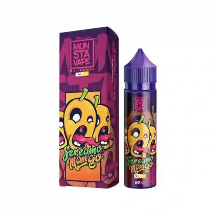 MONSTA VAPE Shortfill E-liquids Screamo Mango No mint | Guardian Vape Shop