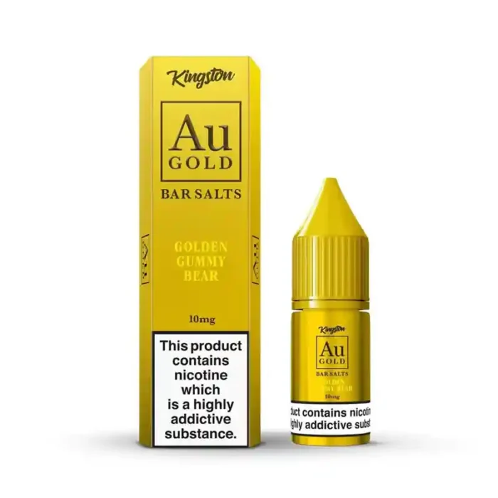 Kingston AU Gold Range Nic Salt E-Liquids Golden Gummy Bear | Guardian Vape Shop