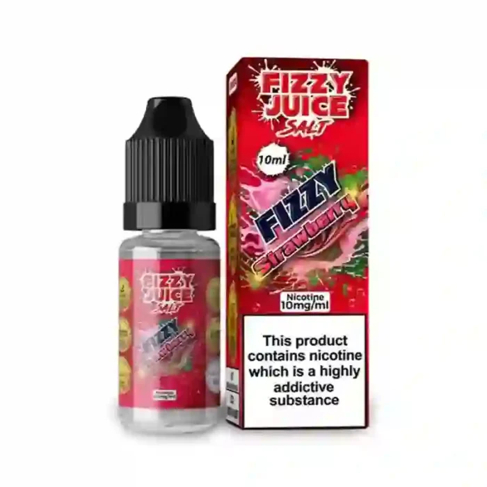 FIZZY JUICE Nic Salt E-Liquids Strawberry | Guardian Vape Shop