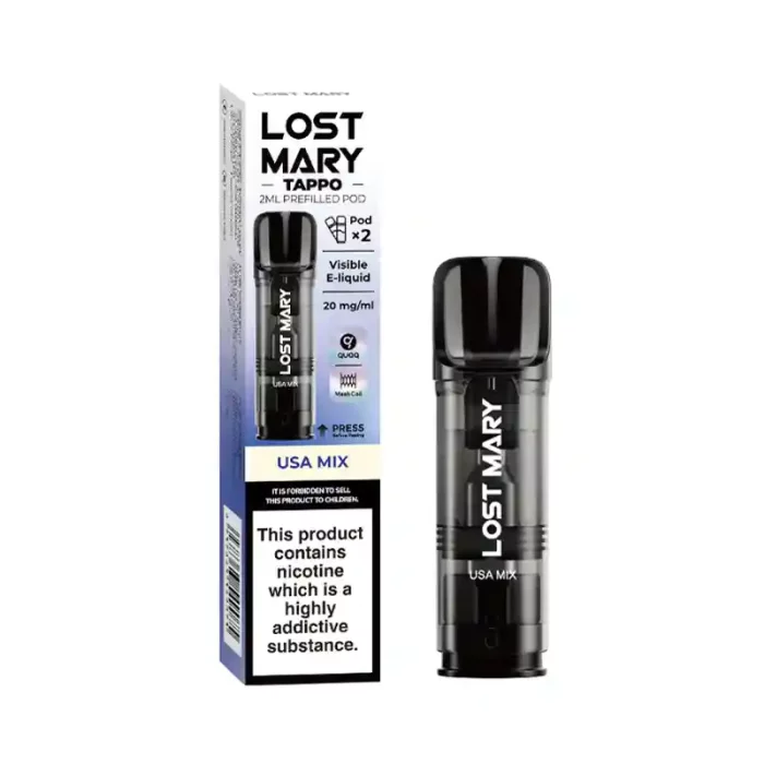 Lost Mary Tappo Prefilled Vape Pods USA Mix | Guardian Vape Shop