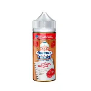 Nanna's Secrets Shortfill E-liquids Sour Strawberry Laces | Guardian Vape Shop