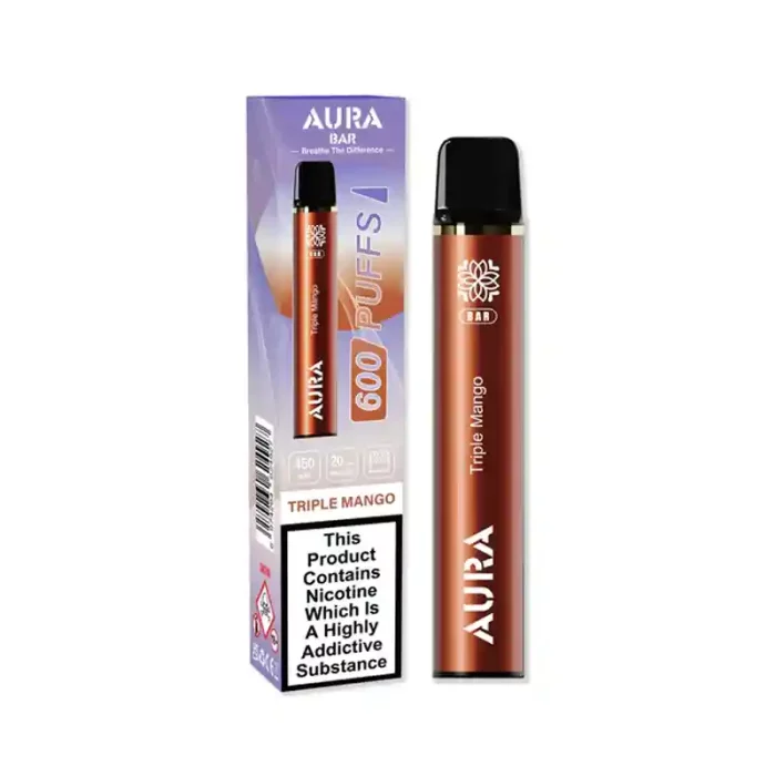 Crystal Prime Aura Bar Disposable Vape Triple Mango | Guardian Vape Shop