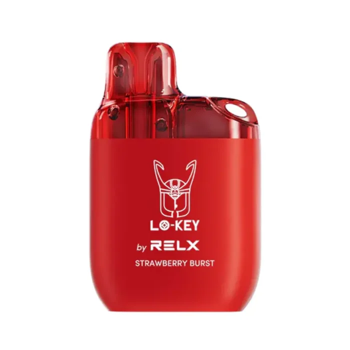 RELX Lo-Key Disposable Vape Strawberry Burst | Guardian Vape Shop